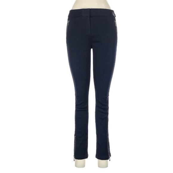 Veronica Beard Ash Skinny Pants with Zippers - Picture 7 of 7